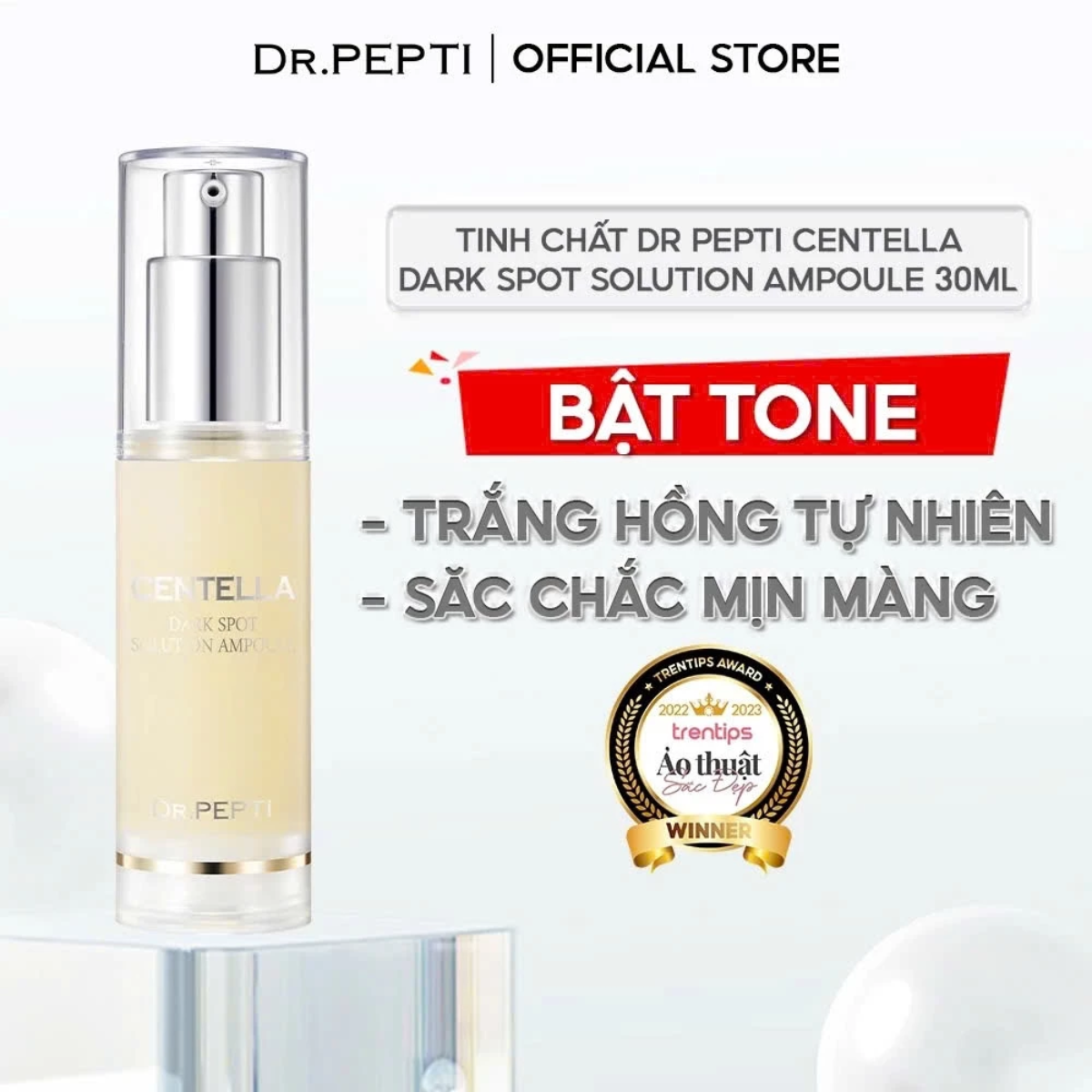 Mô tả Tinh chất dưỡng trắng Dr Pepti Centella Dark Spot Solution Ampoule 30ml - 2
