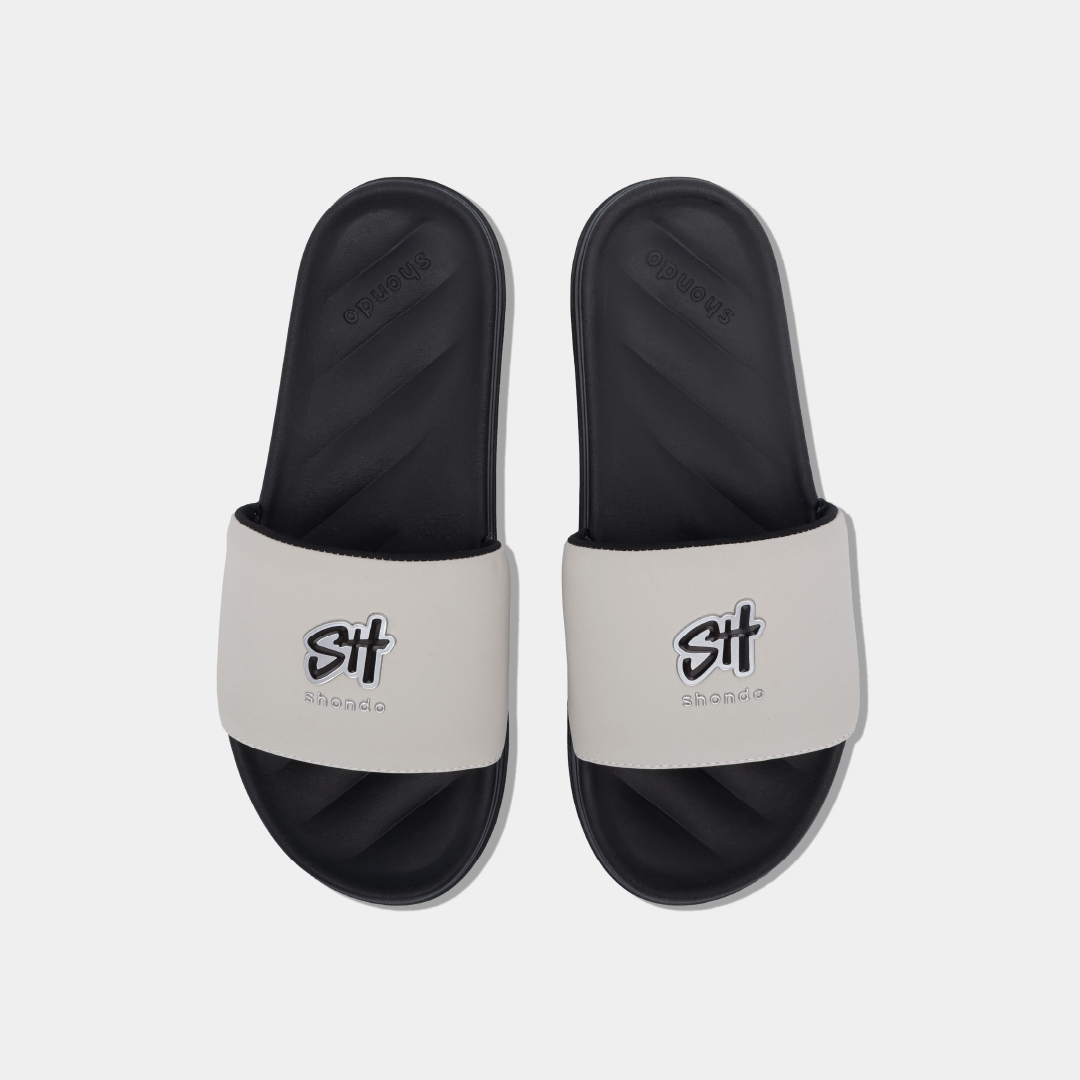 Mô tả Dép Quai Ngang Nam Nữ Trendy 2 Logo SH TPU, Thoải Mái, Siêu Nhẹ Shondo Nhiều Màu - 4