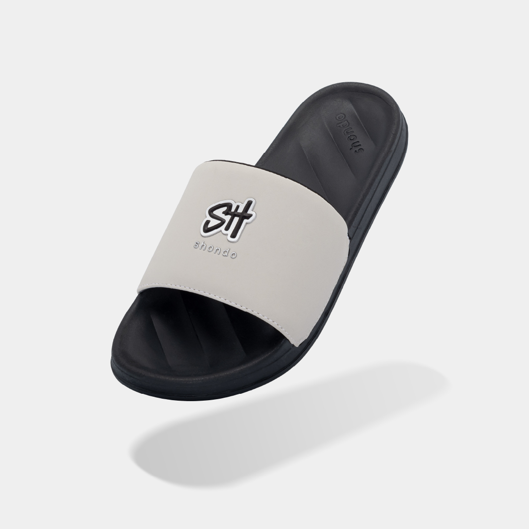 Mô tả Dép Quai Ngang Nam Nữ Trendy 2 Logo SH TPU, Thoải Mái, Siêu Nhẹ Shondo Nhiều Màu - 3