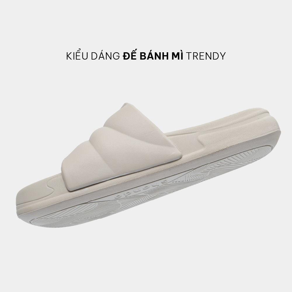 Mô tả Dép Bánh Mì Nam Nữ Trendy 5 Quai Ngang Nhựa, Thoải Mái, Siêu Nhẹ Shondo Nhiều Màu - 7