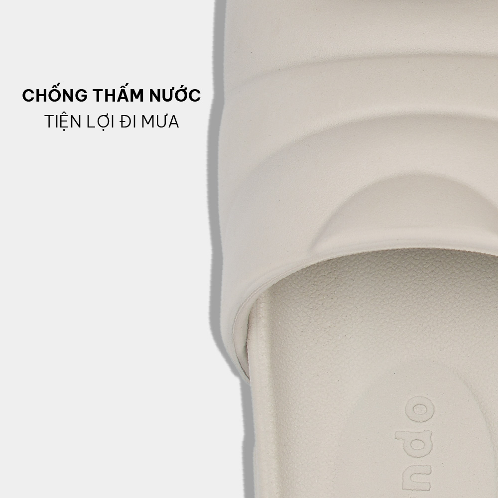 Mô tả Dép Bánh Mì Nam Nữ Trendy 5 Quai Ngang Nhựa, Thoải Mái, Siêu Nhẹ Shondo Nhiều Màu - 6