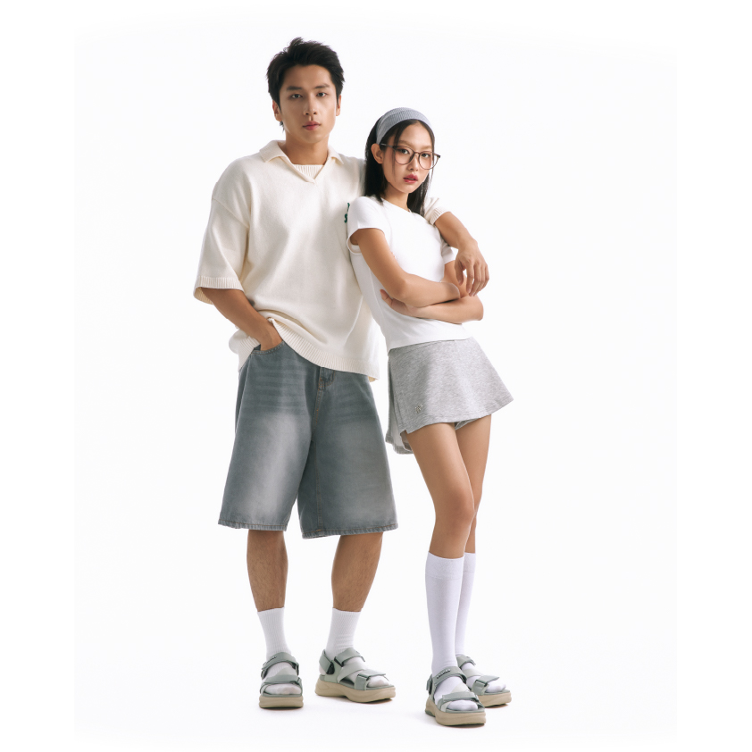 Mô tả Giày Sandal Nam Nữ F8B Xoay Quai Ver 2 Shondo Nhiều Màu - 5