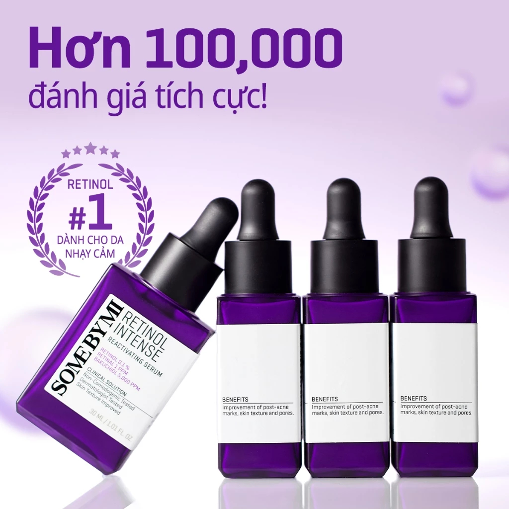 Mô tả Some By Mi Tinh chất Retinol Intense Reactivating Serum 30ml hỗ trợ ngăn ngừa lão hóa - 2