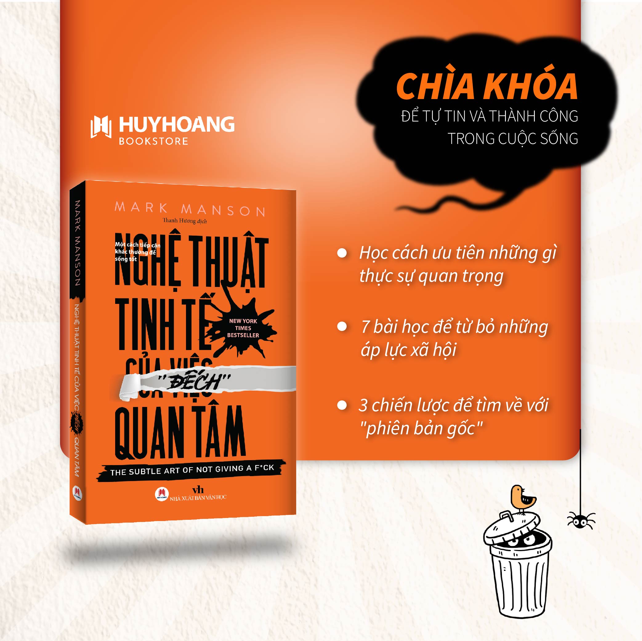 Mô tả Sách - Nghệ Thuật Tinh Tế Của Việc "Đếch" Quan Tâm (Tái Bản 2021) - 5