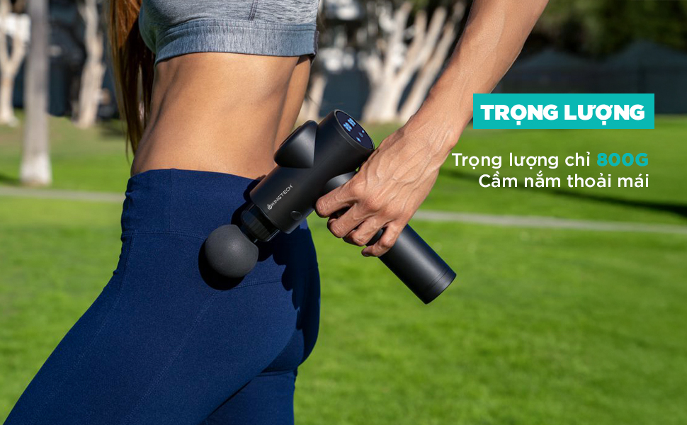 Mô tả Máy Massage Cầm Tay Cao Cấp KINGTECH KH-720PRO, 20 Cấp Độ, Hỗ Trợ Mát Xa Chuyên Sâu, Giảm Đau Cơ, Cứng Khớp - Chính Hãng - 10