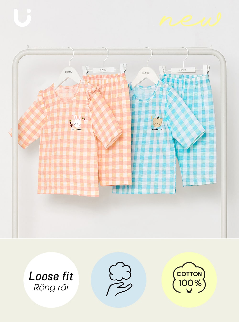 Đồ bộ thun cotton bé trai