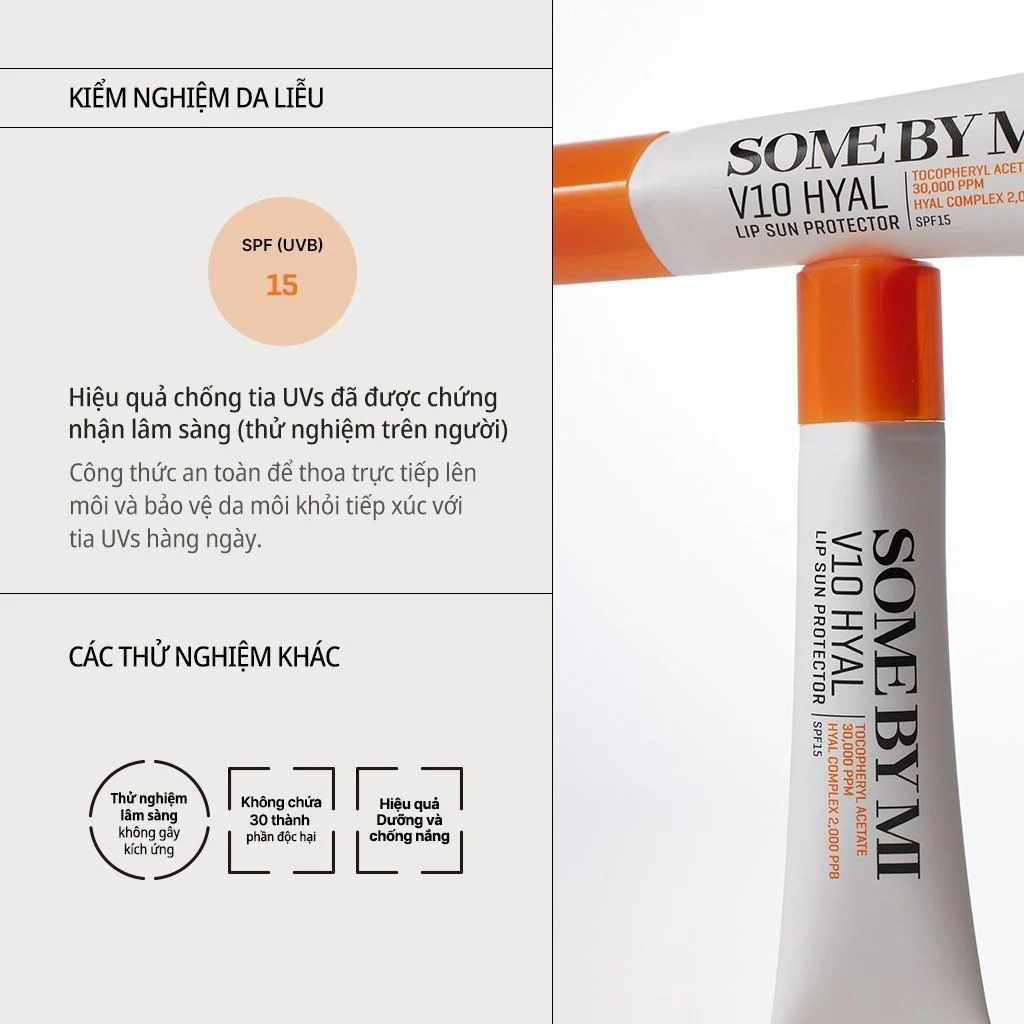 Mô tả Some By Mi Son dưỡng môi chống nắng V10 HYAL SPF15 7ml - 3