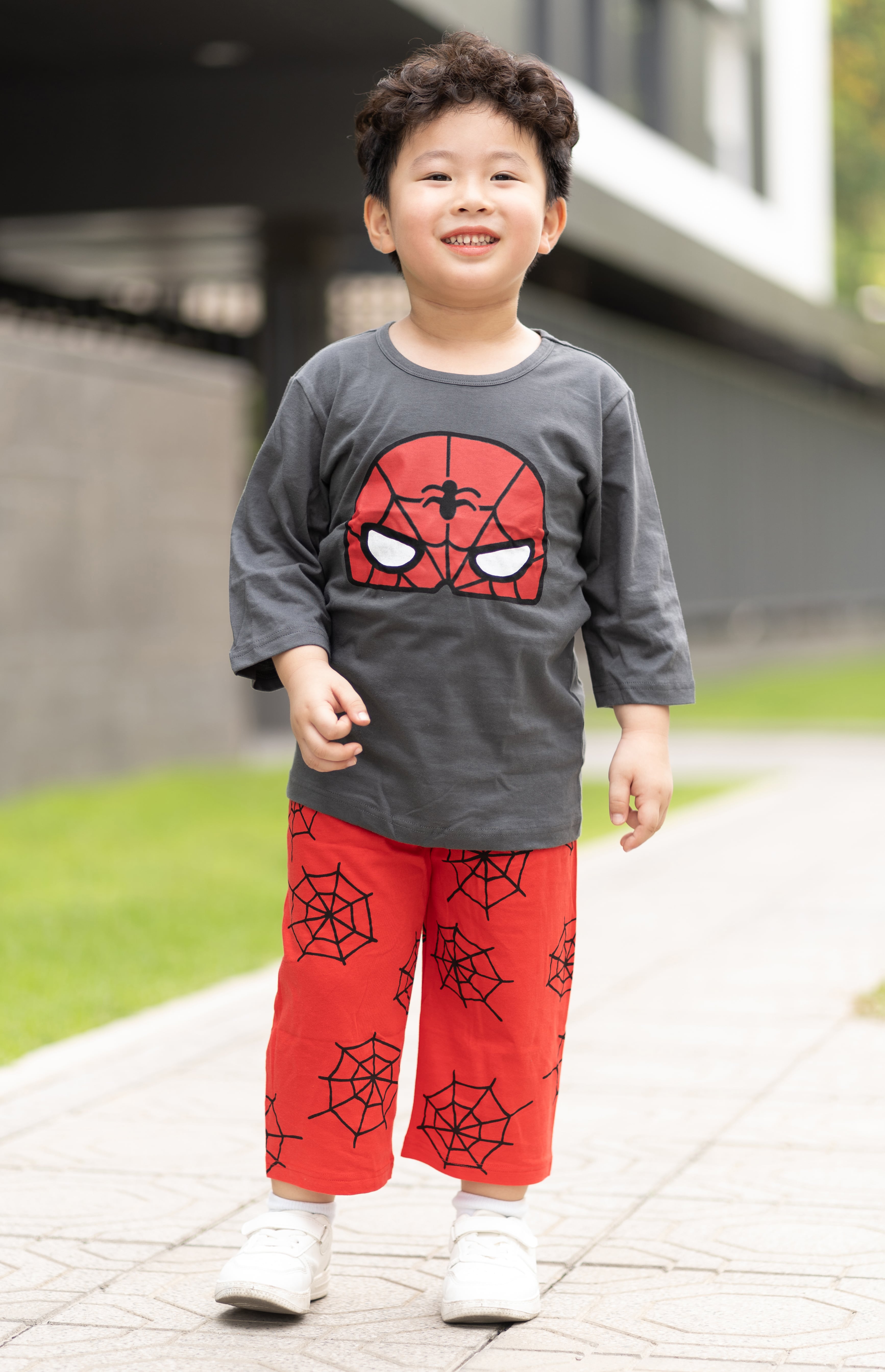 Đồ bộ lửng Unifriend Hàn Quốc cho bé trai