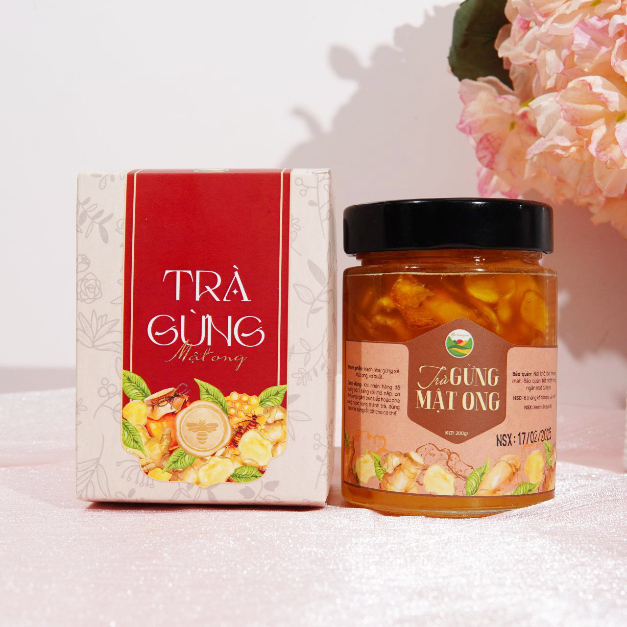 Mô tả Trà gừng mật ong Mộc Hương Sơn hũ 280ml - giữ ấm, tăng cường sức khỏe - 2