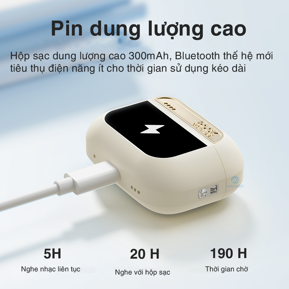 Mô tả Tai nghe bluetooth không dây nhét tai chống ồn chủ động ANC Rockspace A5 pro TWS có mic BH 12 tháng - 5