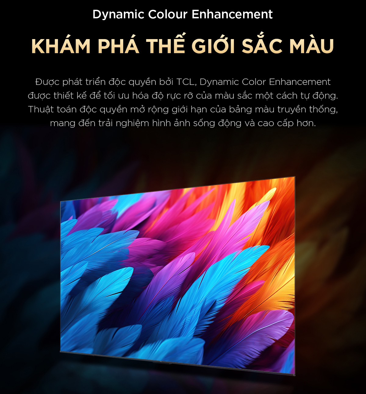 Công nghệ Dynamic Color Enhancement TCL