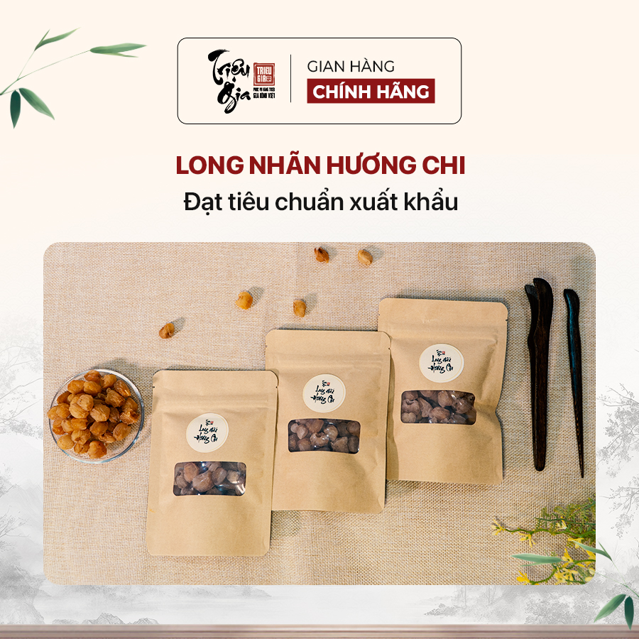 Mô tả Long nhãn sấy khô Triệu gia cao cấp giúp bổ huyết, ngủ ngon đảm bảo an toàn vệ sinh thực phẩm 50gr - 3