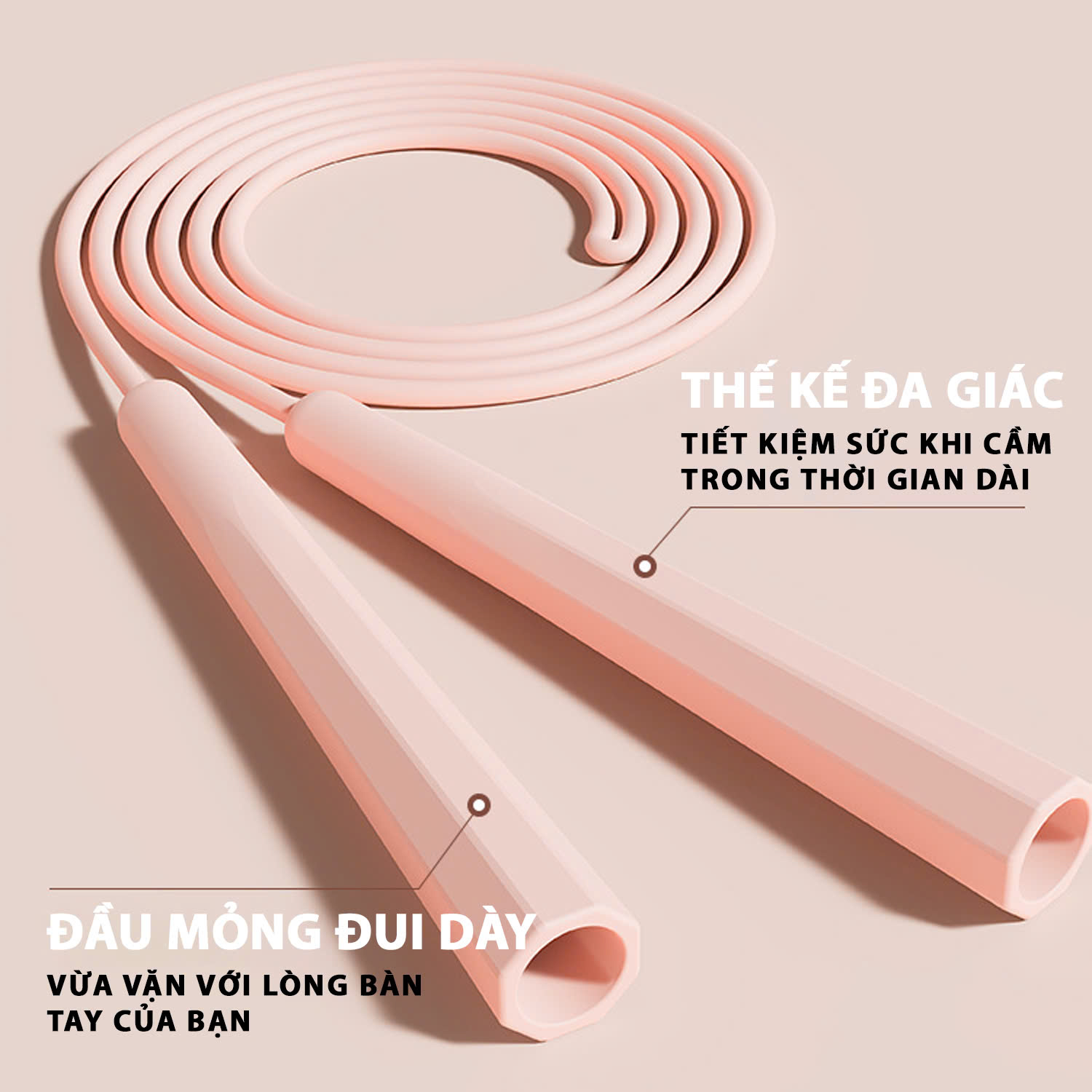 Mô tả Dây nhảy thể dục Boxing ,Tập GYM, tập Cardio hiệu Yasu Đường Kính 5mm dài 3m - 3