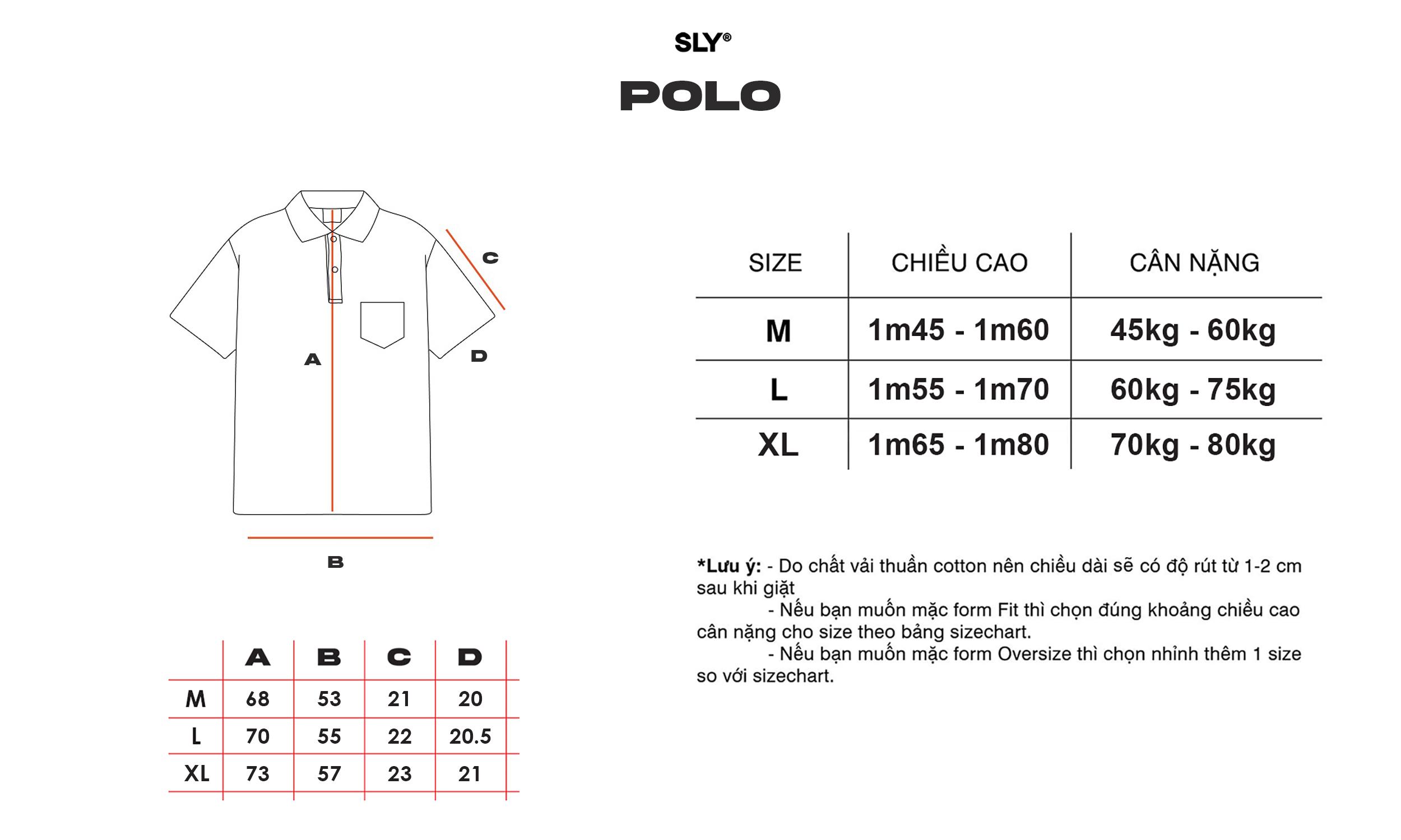 Mô tả Áo Polo Cotton SLY Mini Logo 4 màu - 1