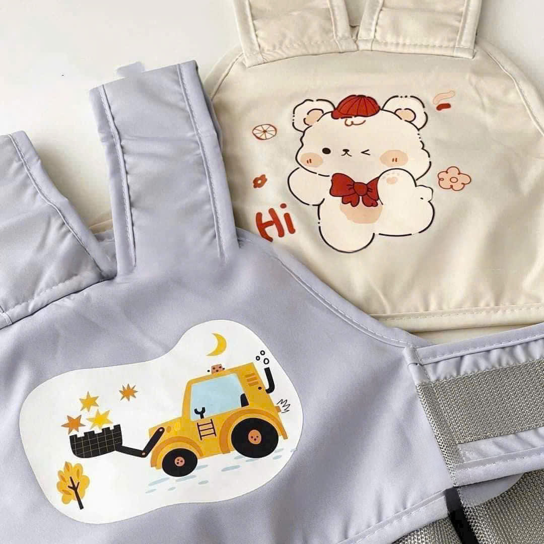 Mô tả Đai đi xe máy an toàn cho bé Hàn cho bé KidsWorld vải lưới thoáng khí (từ 1 đến 10 tuổi) - 10