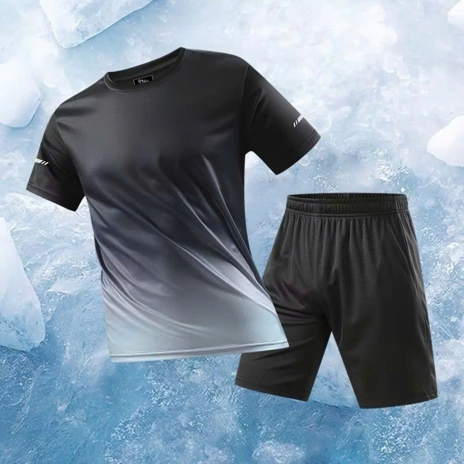 Mô tả Áo thun nam Gấu 194 vải thun lạnh co dãn, phong cách thể thao - gym - bóng đá, from slim fit - ATL - 5