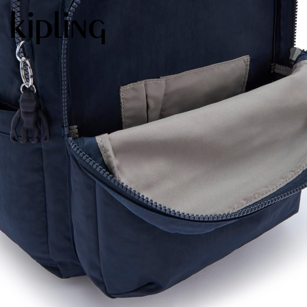 Mô tả Kipling Balo Thời Trang Backpack SEOUL Blue Bleu 2 HUKI5210AX - 6