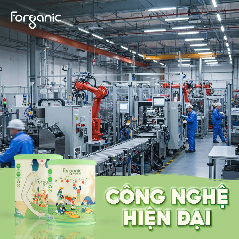 Mô tả Sữa Hạt Forganic Bữa ăn thay thế (Lon 800G) - Dinh dưỡng đủ đầy, Thanh lọc cơ thể - 10