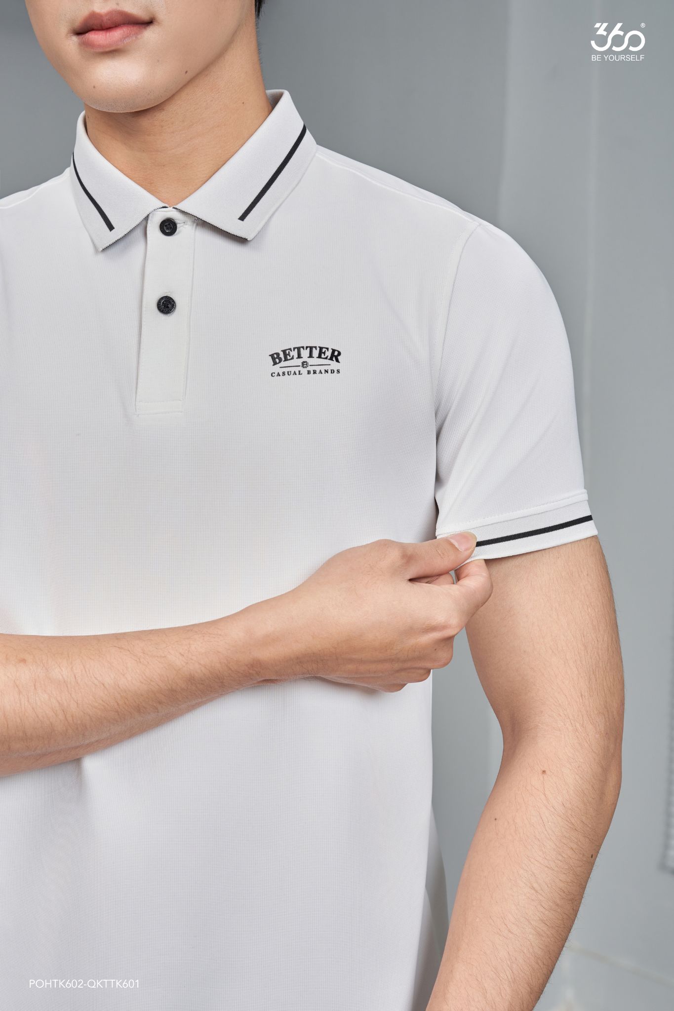 Mô tả Áo polo nam COOL TOUCH 360 Boutique áo phông nam cao cấp, thoáng khí, mềm mịn - POHTK602 - 5