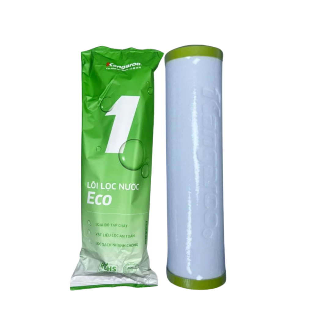 Mô tả Combo 3 Lõi Lọc Thô Eco Kangaroo 10 inch Dành Cho Máy Lọc RO - 1