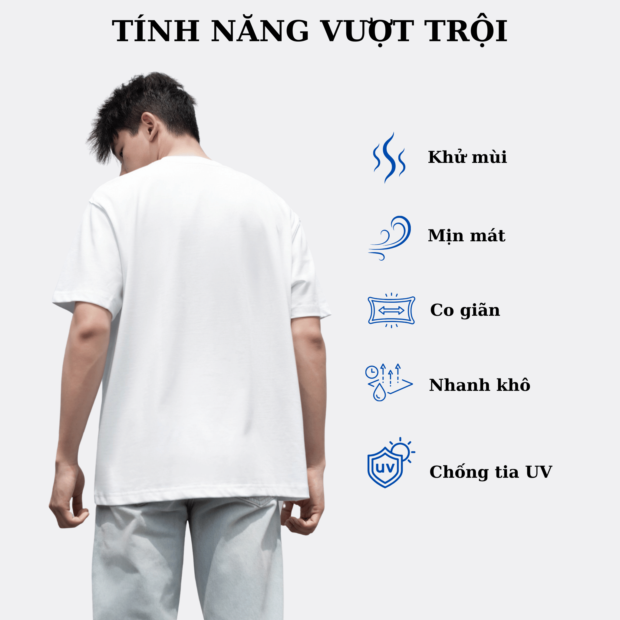 Mô tả Áo Thun Tee cổ tròn 100% cotton 250gsm Unisex Lados-19144 chất dày dặn, thấm hút, phong cách trẻ trung - 2