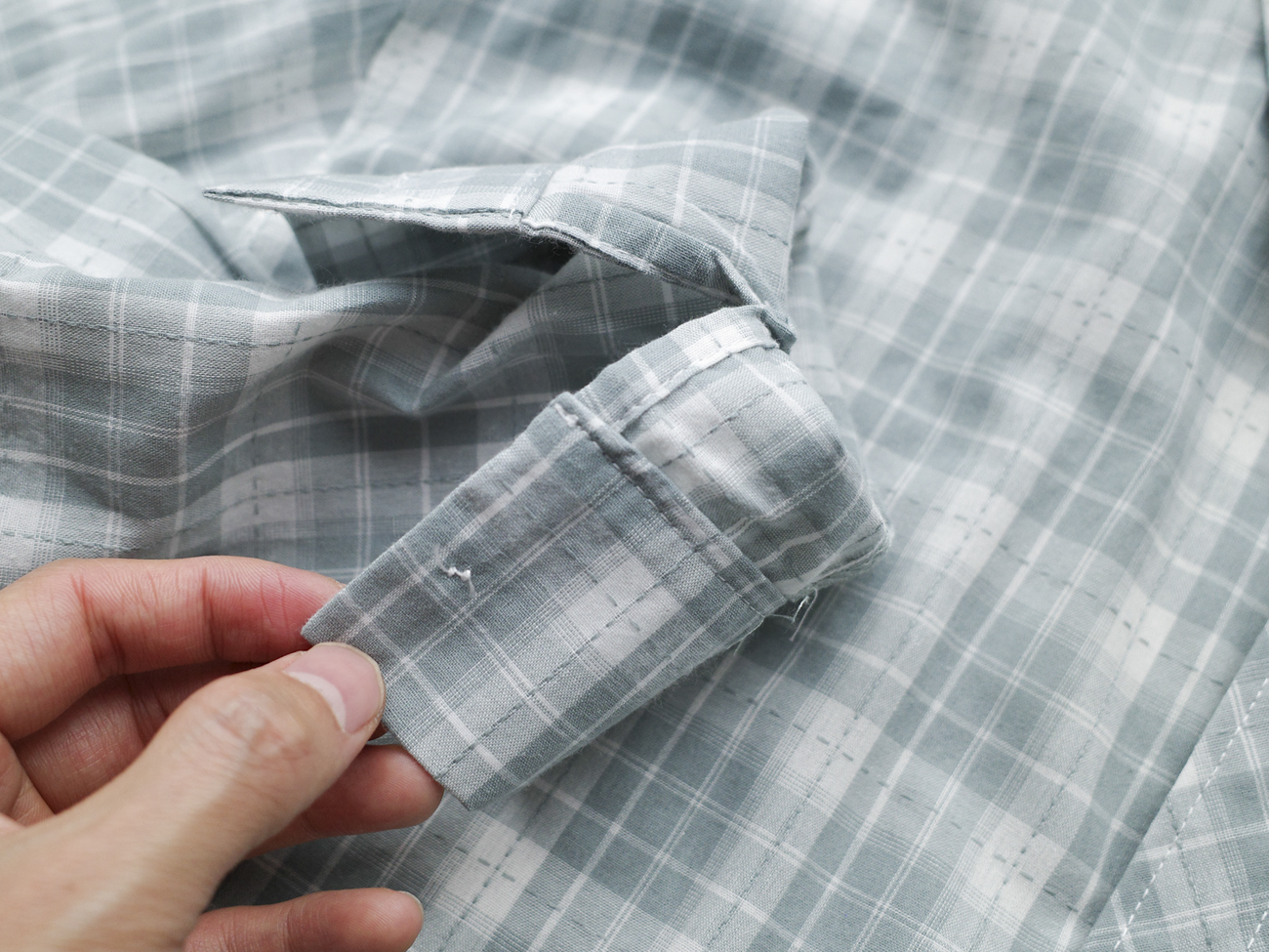 Áo Sơ Mi Nam Cotton Đũi DNST 8837