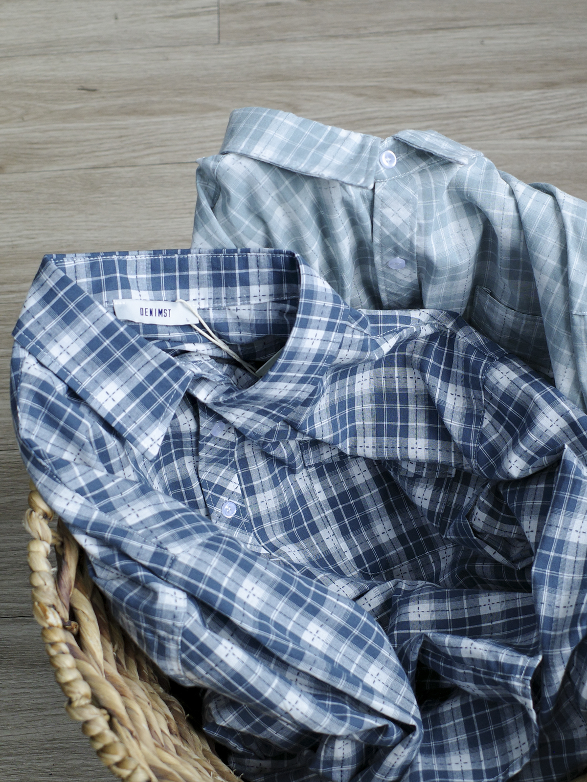 Áo Sơ Mi Nam Cotton Đũi DNST 8837