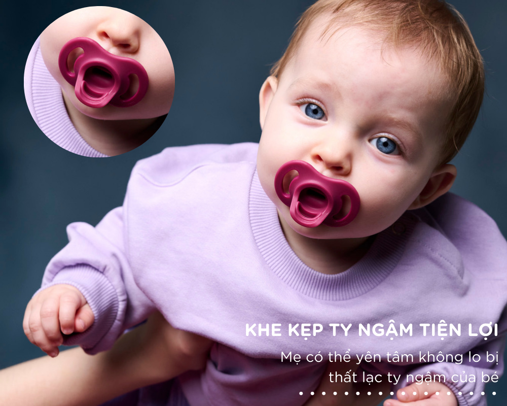 Mô tả Ty Ngậm Silicon Siêu Nhẹ Tommee Tippee Ultra Light Cho Bé 0-6, 6-18 tháng (Vỉ đôi) - 5