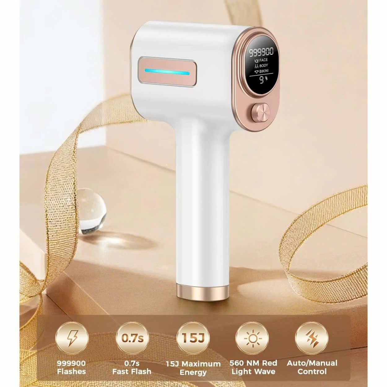 Mô tả Máy triệt lông ENZO cao cấp, công nghệ IPL giảm thâm trẻ hóa da, triệt lạnh ICE, Bảo Hành 10 Năm - 9