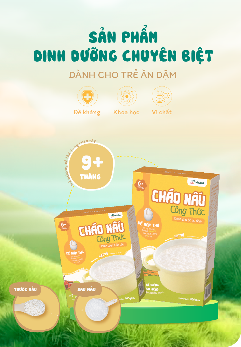 Mô tả Combo Cháo Hạt Vỡ Công Thức Mabu và Dầu Óc Chó Anpaso – Bổ Sung Dinh Dưỡng Tăng Trí Não  cho bé từ 8 tháng tuổi - 1