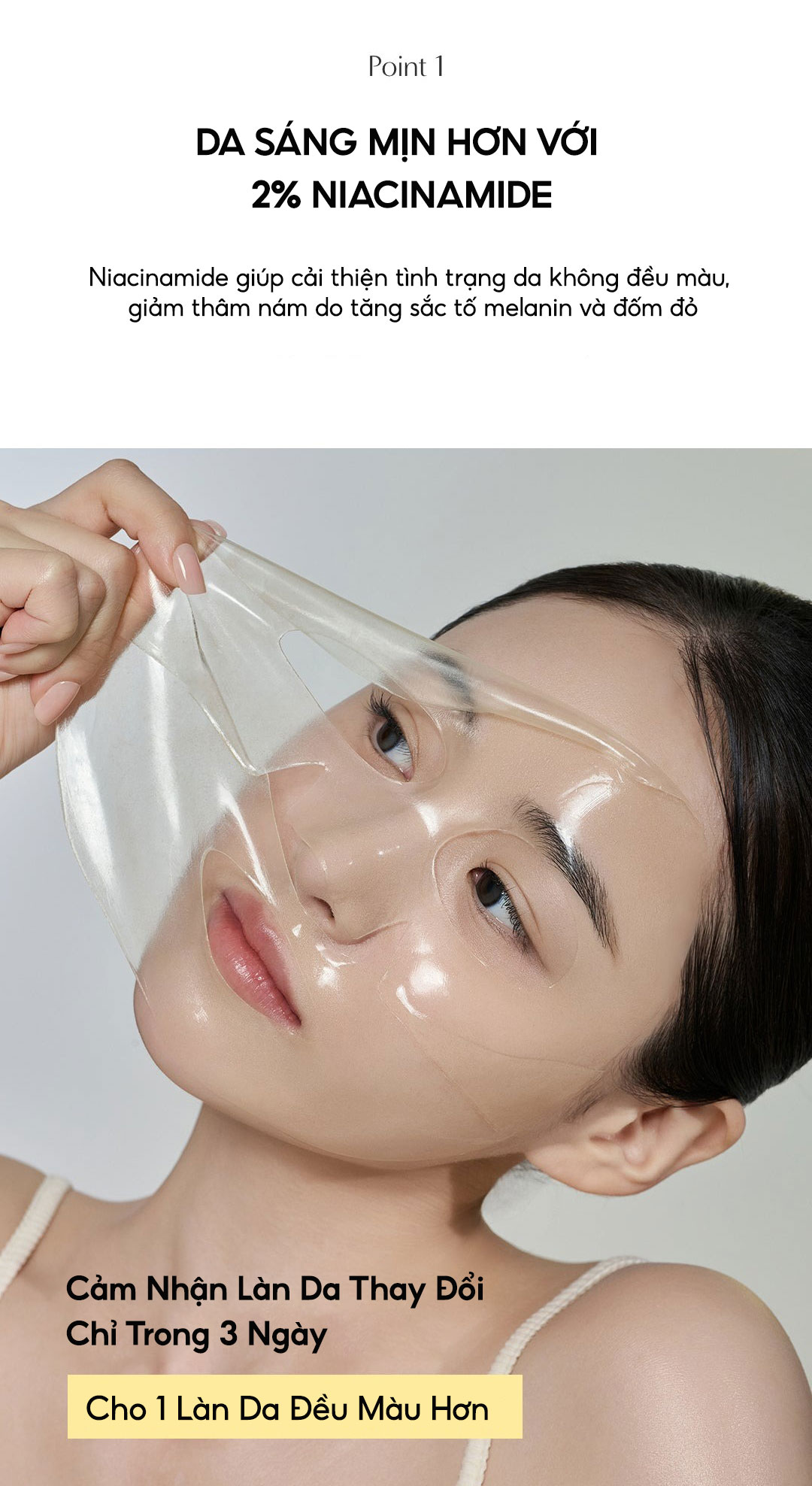 Mô tả BIODANCE Mặt Nạ Thạch Niacinamide Dưỡng Sáng Da Cải Thiện Sắc Tố Da Radiant Vita Niaciamide Real Deep Mask 34g - 5
