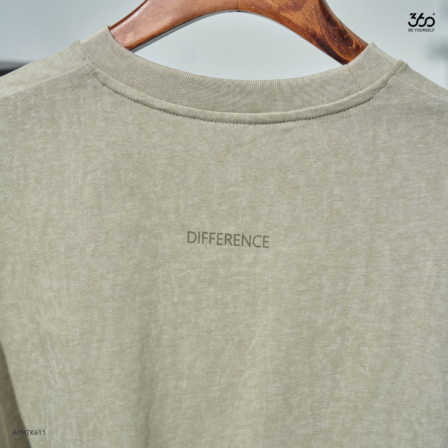 Mô tả Áo thun nam form rộng thoải mái thương hiệu 360 Boutique áo phông nam cotton cao cấp - APHTK611 - 4