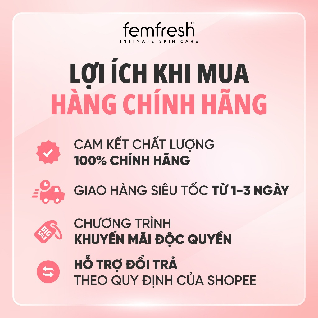 Mô tả Dung dịch vệ sinh phụ nữ cao cấp Femfresh + Kem mắt cao cấp Recipe 30ml - 10