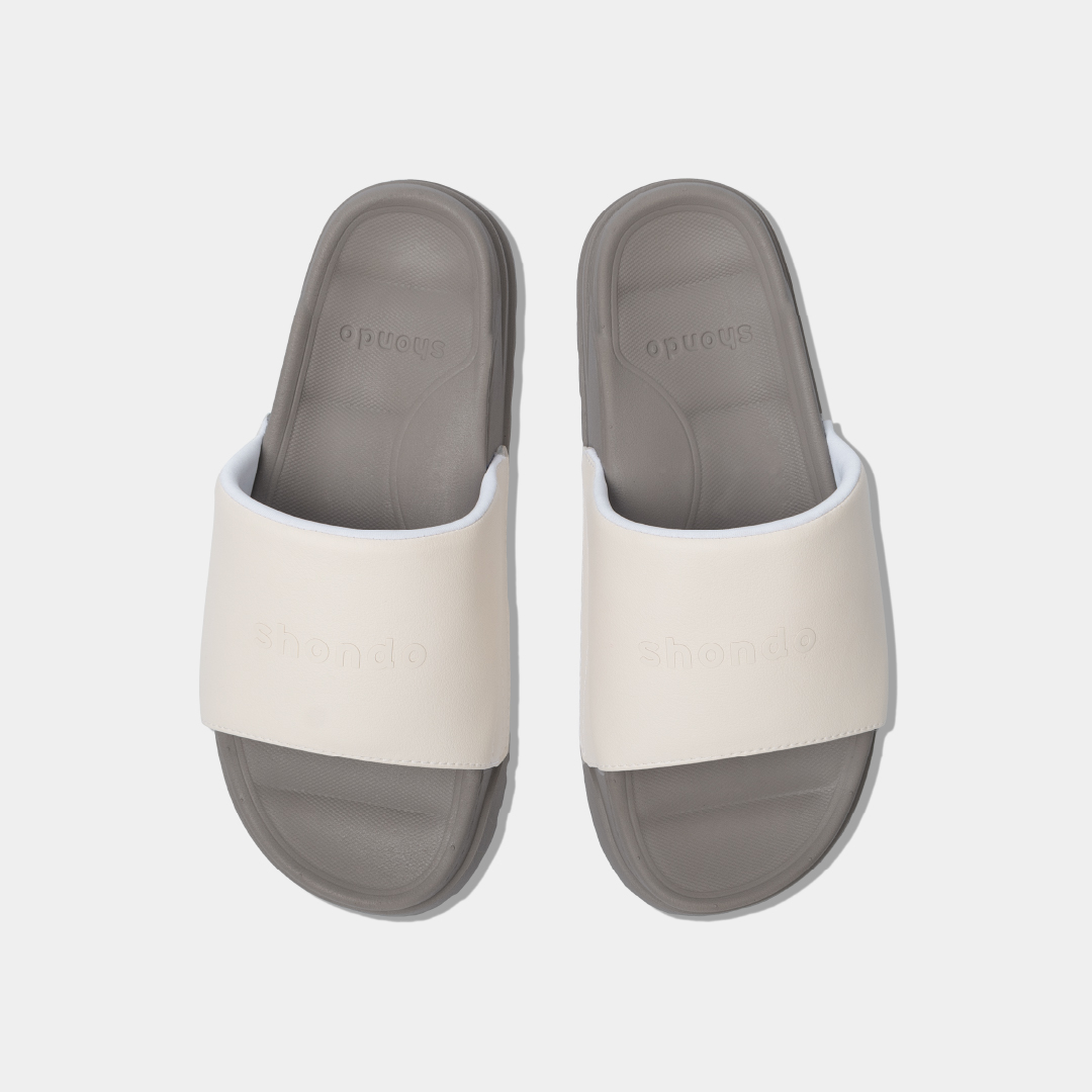 Mô tả Dép Bánh Mì Nam Nữ Trendy 4 Quai Ngang Si, Thoải Mái, Siêu Nhẹ, Shondo Nhiều Màu - 3