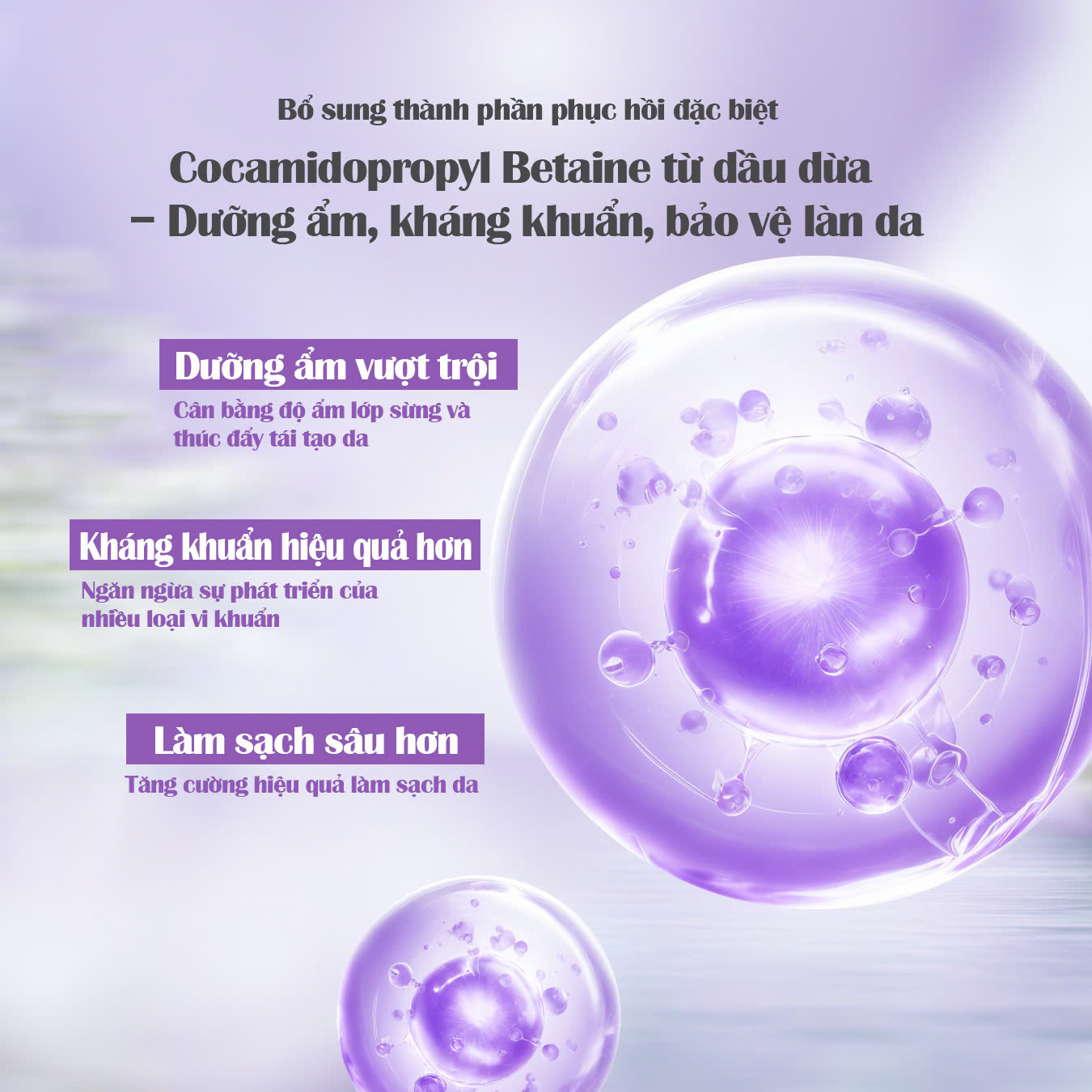 Mô tả [Mua 1 Tặng 1] Sữa Tắm Hương Nước Hoa Lan Tím Lilystar Lưu Hương Cao Cấp Dưỡng Ẩm Và Làm Sach Sâu Cho Cơ Thể Chai 300ml - 3