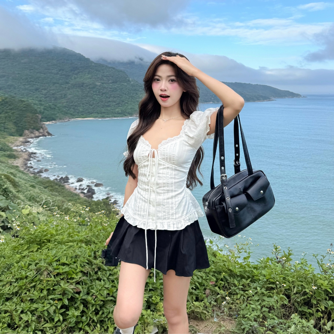 Mô tả Túi xách Vuông Shop®️ Haley - 8