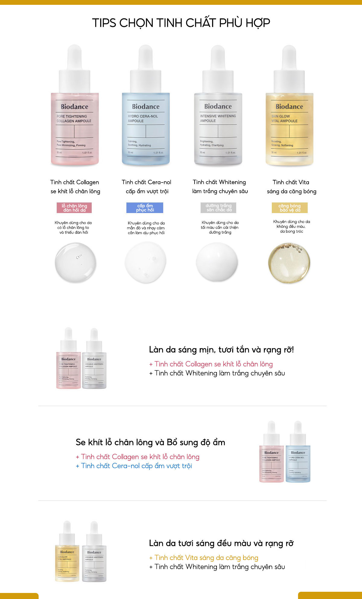 Mô tả BIODANCE Tinh Chất Dưỡng Sáng Mờ Thâm Mụn Hệ Miễn Dịch Da Mềm Mịn Skin Glow Vital Ampoule 50ml - 9