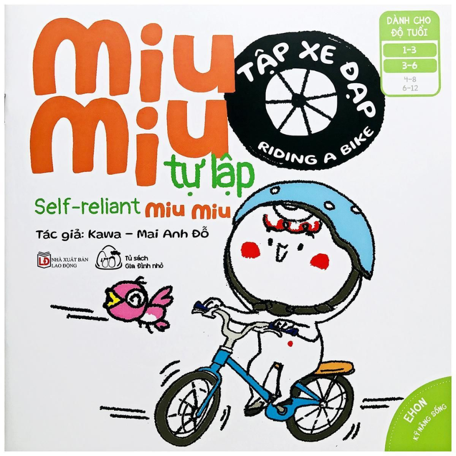 Mô tả Sách Ehon Kĩ Năng Sống - Miu Miu Tự Lập Phần 2 - Song Ngữ Anh - Việt 1-6 tuổi (8 cuốn lẻ tùy chọn) - 9