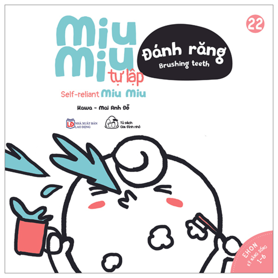 Mô tả Sách - Ehon Kĩ Năng Sống - Miu Miu Tự Lập Phần 1 - Song ngữ (8 quyển lẻ tùy chọn cho trẻ 1-6 tuổi) - 2