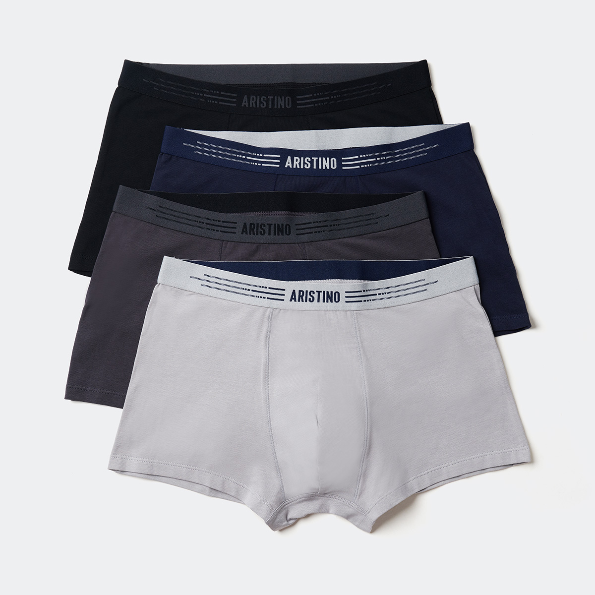 Mô tả Quần Boxer Nam Aristino Cotton Organic ABX056MT - 1
