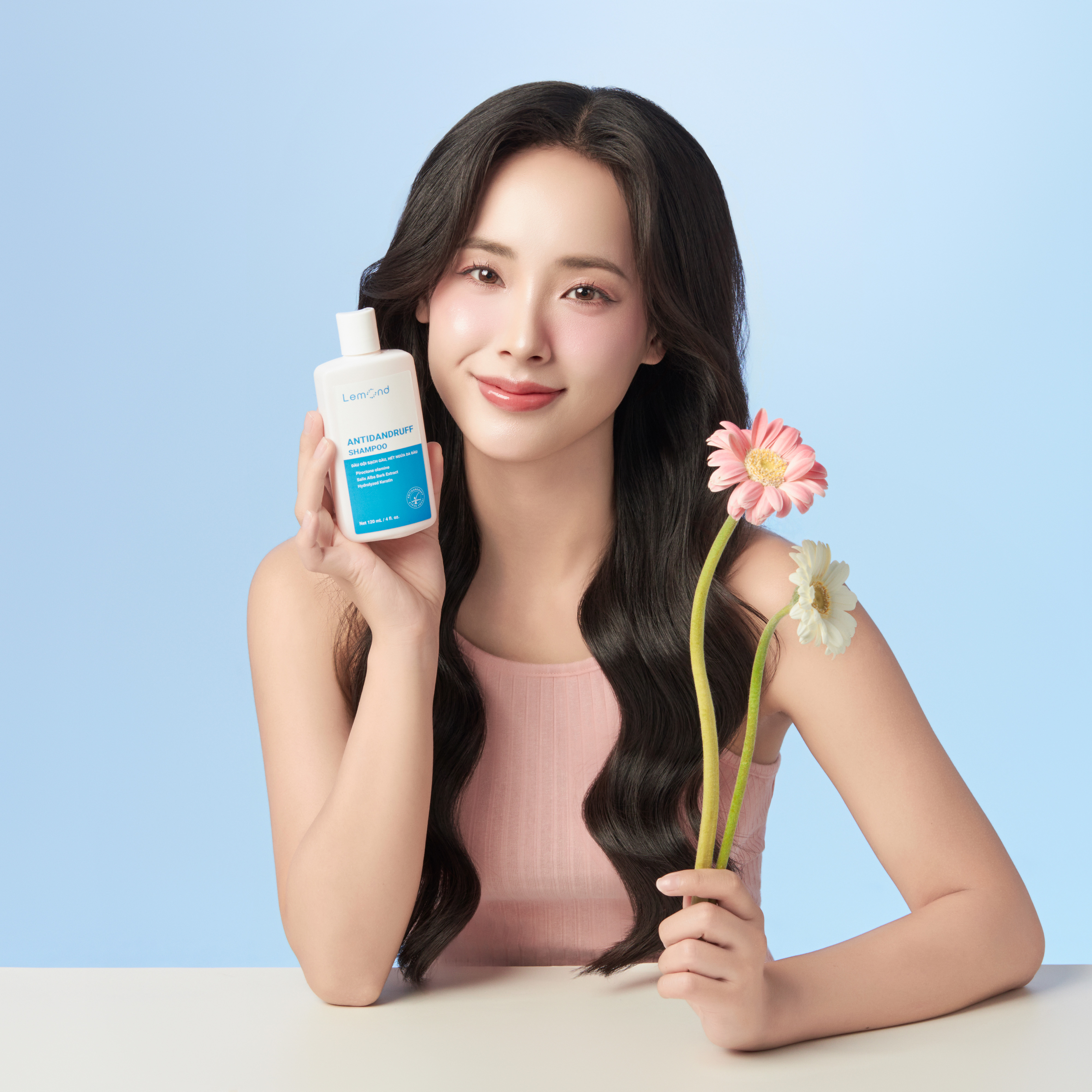 Mô tả Dầu Gội Sạch Gàu LEMOND Làm Sạch Gàu Ngứa, Hỗ Trợ Giảm Nấm Da Đầu Và Dưỡng Tóc chai 120ml - 1