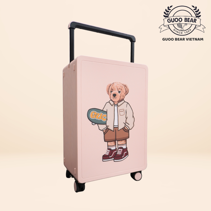 Mô tả Vali GUOO BEAR chính hãng - GU9001 GU9002 đi du lịch size 20, size 24 - 2