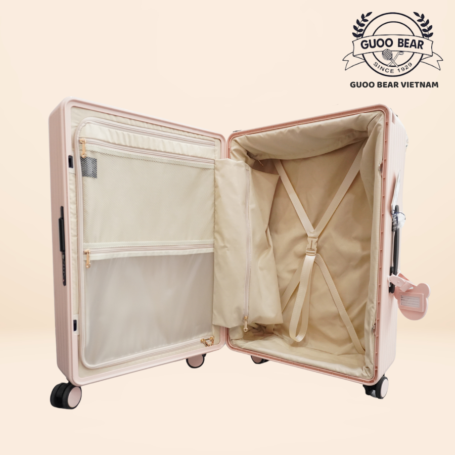 Mô tả Vali GUOO BEAR chính hãng - GU9001 GU9002 đi du lịch size 20, size 24 - 3
