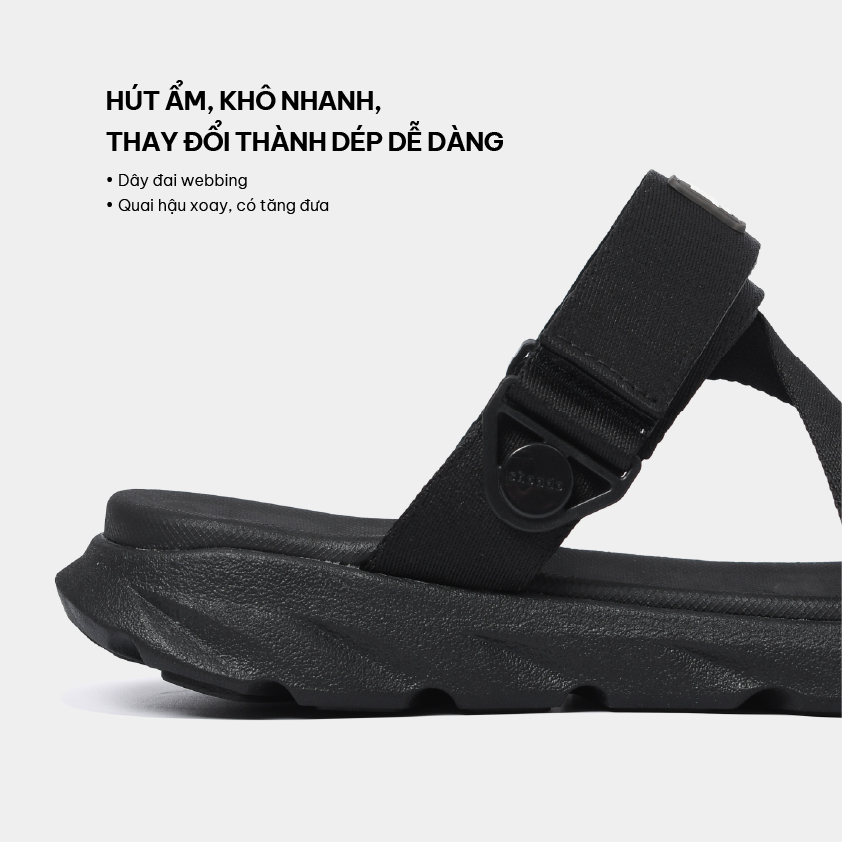 Mô tả Giày Sandal Nữ F6X Quai Hậu Xoay Shondo Nhiều Màu - 8