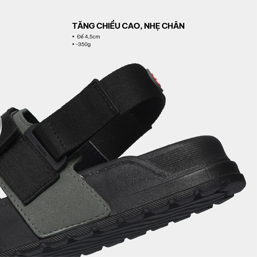 Mô tả Giày Sandal Nam Nữ Platy 4 Bánh Mì, Siêu Nhẹ Shondo Nhiều Màu - 8