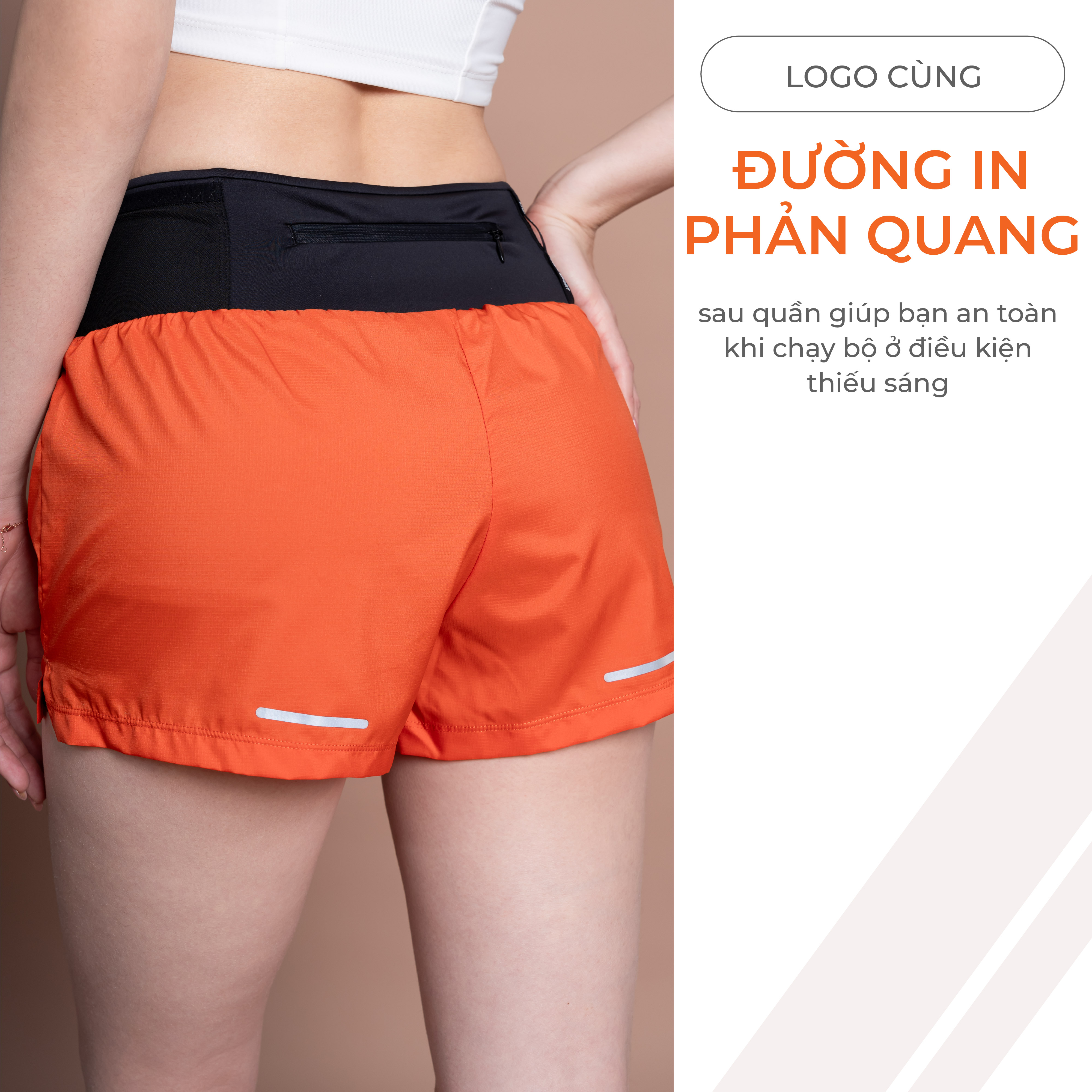 Mô tả Quần Chạy Bộ Nữ 2 Lớp Livan Sport, Quần Running, Quần Chạy Nữ, Quần Chạy Có Cạp Đựng Đồ Tiện Lợi, Quần Running 2 Lớp Nữ - 7