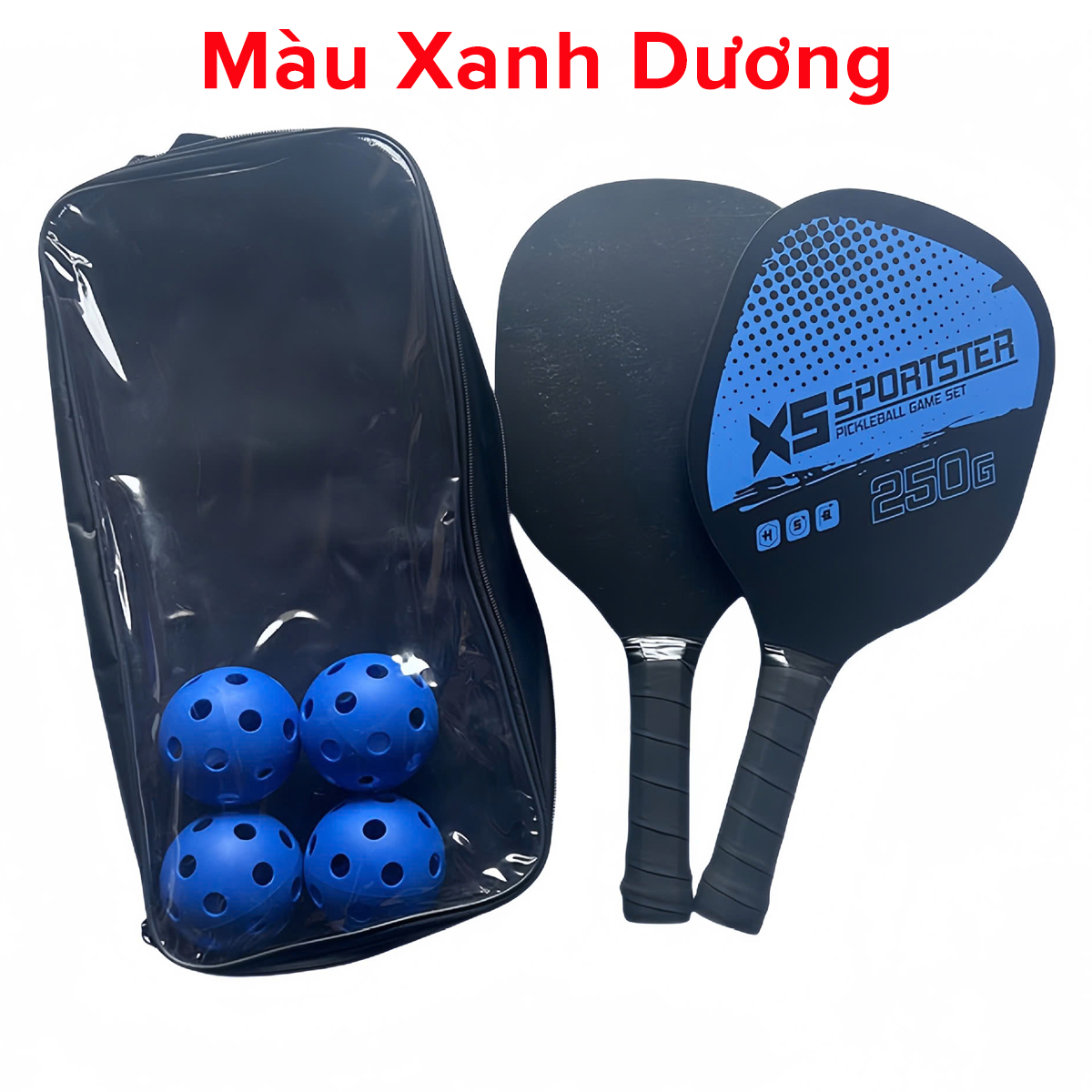 Mô tả Bộ 2 Vợt Pickleball Gỗ In UV Bền Đẹp Kèm 4 Bóng 26 Lỗ Nhựa PE Độ Nảy Chuẩn Thi Đấu Pickleball Hãng Amalife - 10