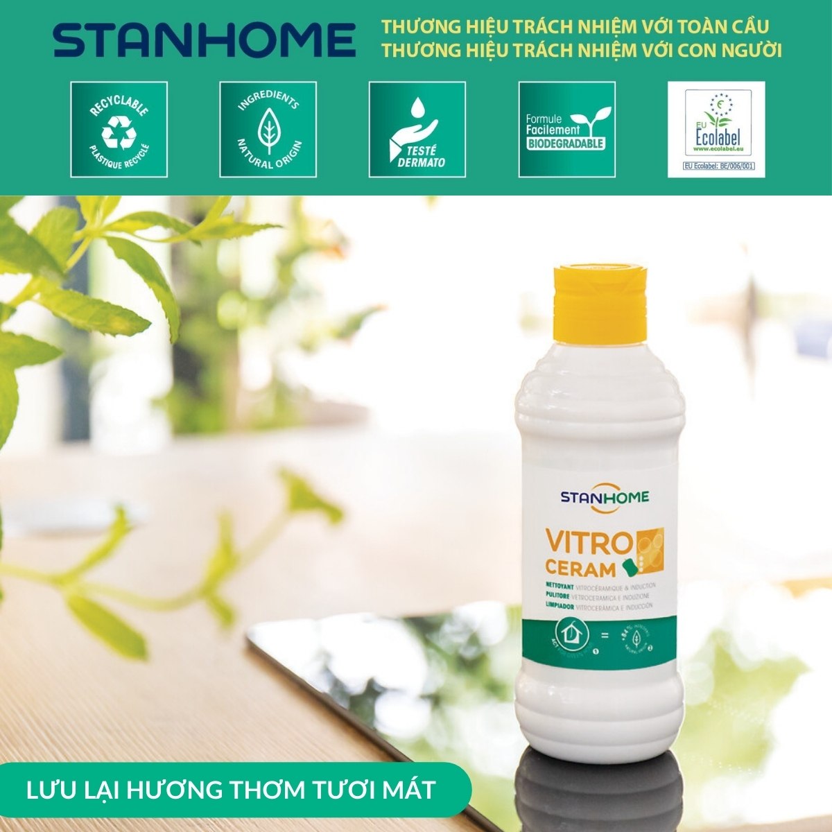 Bảo vệ bề mặt bếp