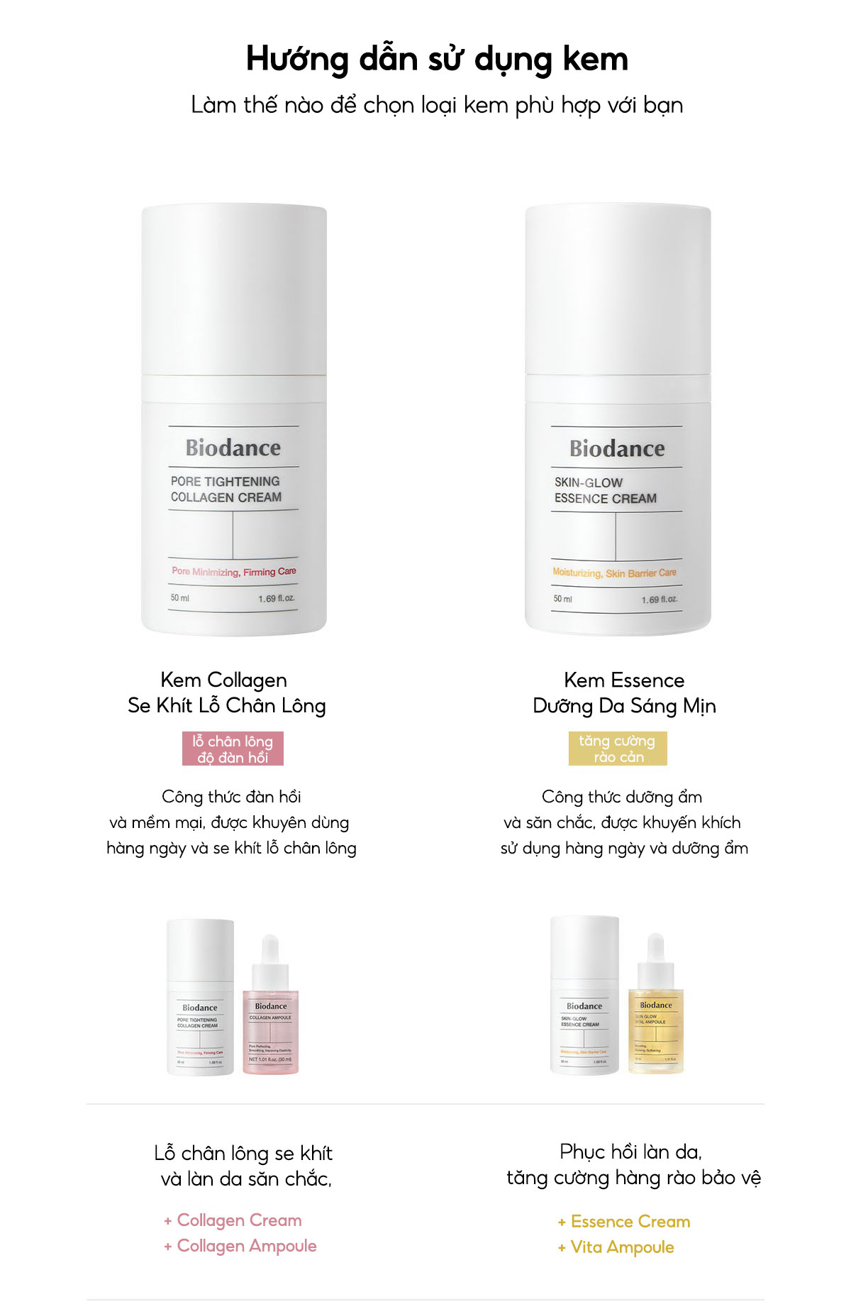 Mô tả BIODANCE Kem Dưỡng Ẩm Làm Sáng Căng Bóng Và Phục Hồi Da Skin GLow Essence Cream 50ml - 8