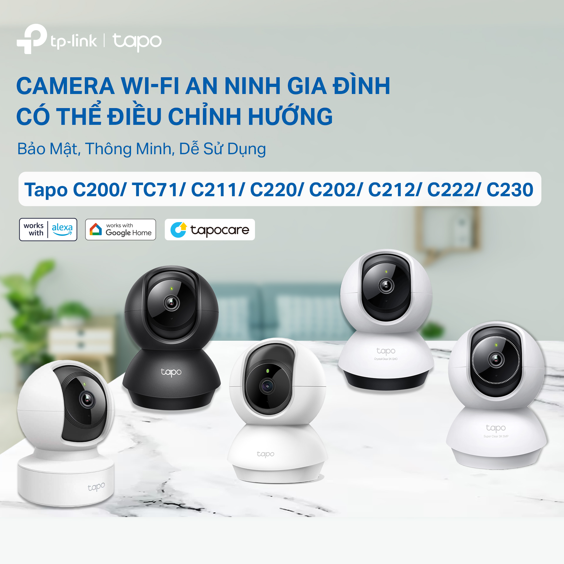 Camera Wifi TP-Link Tapo C200